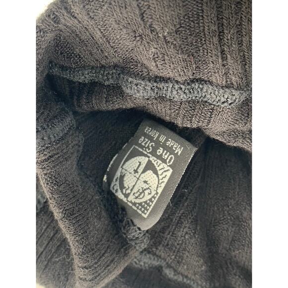 FOOT TRAFFIC Women's Black Bamboo Eco Friendly Pull-On Tights SZ OS - Picture 6 of 8